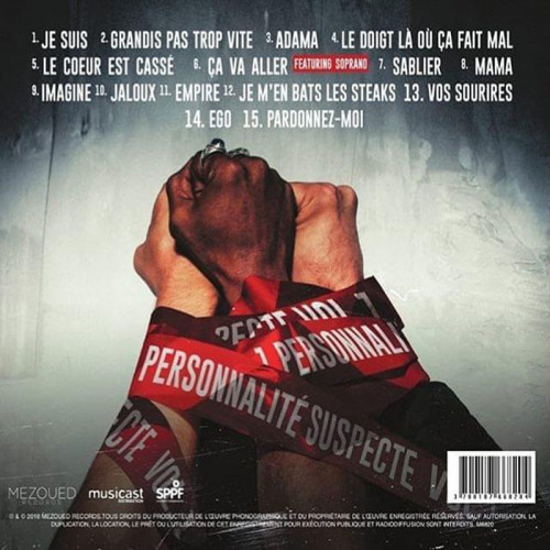 SNIPER  "PERSONNALITE SUSPECTE VOL.1"