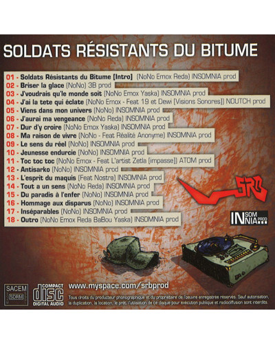 SRB  "SOLDATS RESISTANTS BITUME"