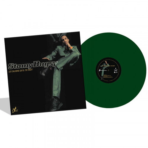 STOMY BUGSY "LE CALIBRE QU'IL TE FAUT" (COULEUR VERTE) VINYLE