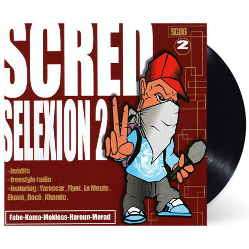 SCRED CONNEXION "SCRED SELEXION 2" VINYLE