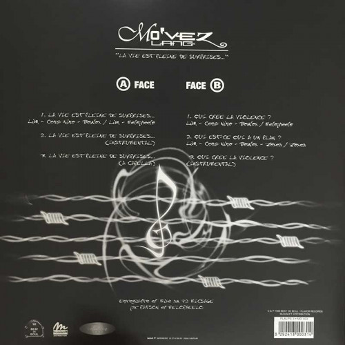 MO’VEZ LANG "LA VIE EST PLEINE DE SURPRISES…" VINYLE