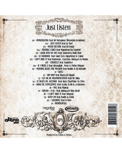 CROWN & NEFAST  "JUST LISTEN"