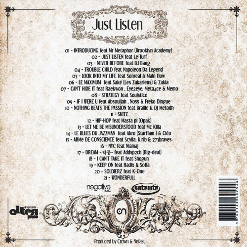 CROWN & NEFAST  "JUST LISTEN"