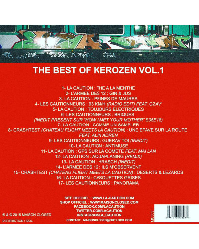 LA CAUTION "THE BEST OF KEROZEN VOL.1"