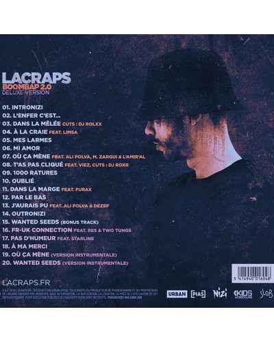 LACRAPS  "BOOMBAP 2.0" DELUXE VERSION